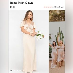 Show Me Your Mumu Rome Twist Gown